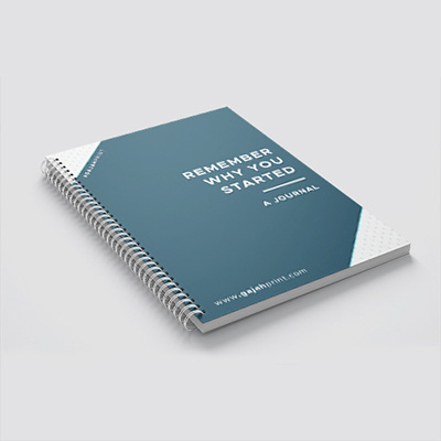 Notebook A5 - 14,8 x 21 cm